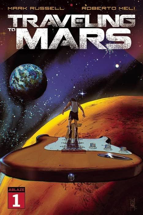 Пътуване до Марс 1C VF / NM ; Комикс Пламнал | Марк Ръсел