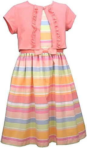 Великденско рокля за момичета Office Jean - Розова рокля с Зайчиком за деца и Малки момичета