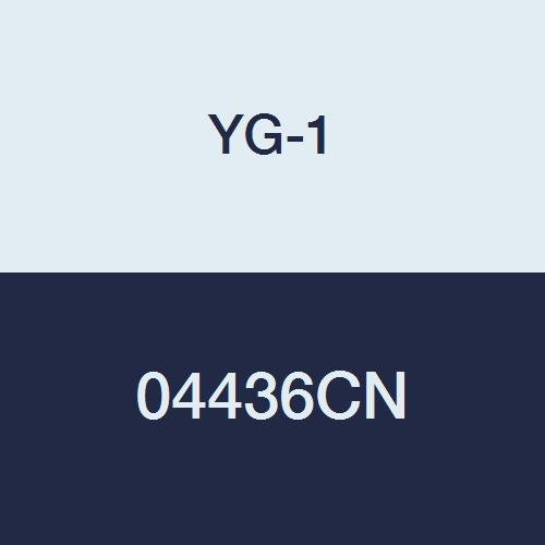 Бележка fresa YG-1 04436CN HSSCo8, 6 Канали, Нормална дължина, Калай покритие, Дължина 4-1/2, 1-1/8
