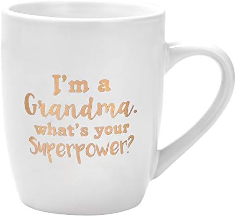 Подаръци за баба Кафеена чаша Съм баба от твоя Сверхспособность Забавно Кафеена чаша за Подаръци за Деня на