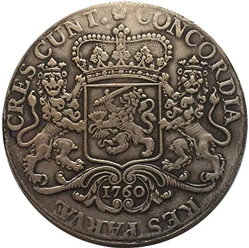 Вызовная Монета 1760 Холандия Копие Монети Копие Колекция Бижута Подаръци Колекция От Монети