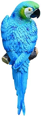 FENGZHAO 12,2 Подвесная Статуя на Папагала, Супер Реалистична Стенни Скулптура на Животното от Смола за декор