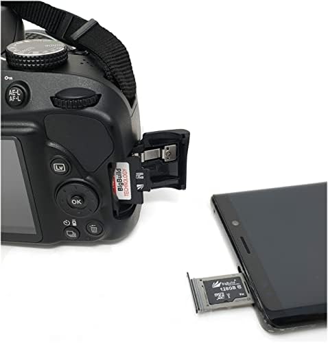 eMemoryCards 128 GB ултра-бързо карта памет 100 MB/s. U3 microSDXC за видеокамера Sony Handycam HDR-CX405, HDR-PJ410B