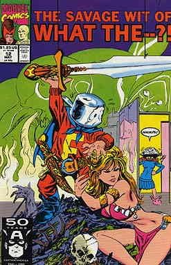 Какво...?! 12 VG ; Корица на комикса на Marvel | Forbush Man
