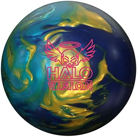 Дръжка Roto Grip Halo Vision 15 лири, Златен /Небето-Синьо / Лилаво