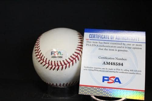 Бейзболен автограф с автограф от Джей Джонстън (73-78-81-88 WSC) Auto PSA/DNA AM48584 - Бейзболни топки с автографи