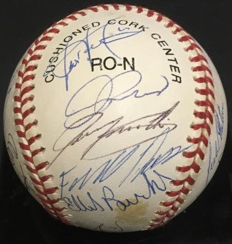 1999 Екип от Сан Франциско Джайентс подписа официален договор с nl baseball 26 auto Джеф Кент COA - Бейзболни