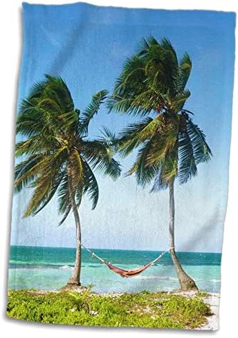 Кърпи 3dRose Florene Tropical Landscape - За Бягство в Тропически стил - twl-56151-1)