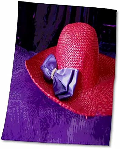 3dRose Florene Специални събития - Анотация Всички Червени Шляпники Обединяват - Кърпи (twl-62458-1)