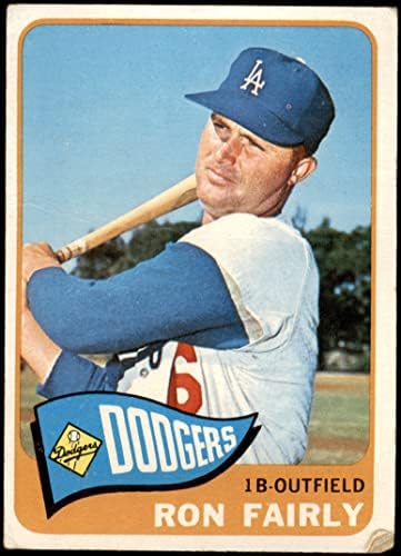 1965 Topps 196 Рон Ферли Лос Анджелис Доджърс (Бейзбол карта) FAIR Dodgers