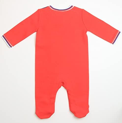 Спален комплект за отстъпление на детето Англия ФА (6-9 месеца) (в червено)