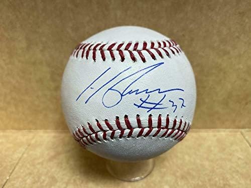 Хендерсън Алварес 37 Марлинс/blue Jays Подписаха бейзболни топки с автографи на M. l.. и Coa - Бейзболни топки