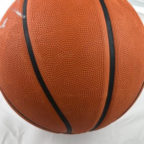 ARVYDAS САБОНИС ДОМАНТАС САБОНИС подписа Баскетболен PSA/с автограф на ДНК - Баскетболни топки с автографи