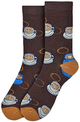 Дамски чорапи с кръгло деколте, Категория на храна и напитки, Забавни чорапи с уникален модел, един размер подходящ