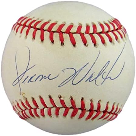 Джером Уолтън Чикаго Къбс С автограф / Rawlings ONL Baseball JSA 165525 - Бейзболни топки с автографи