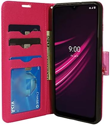 Дизайн ZASE за T-Mobile REVVL 6 PRO 5G, портфейл, джоб за телефон, калъф-награда от изкуствена кожа с панти