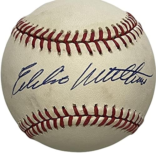 Официален бейзбол с автограф на Еди Мэтьюза (JSA) - Бейзболни топки с автографи