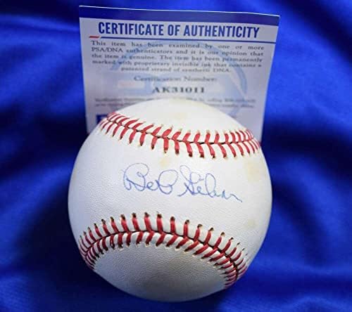 Боб Гибсън PSA ДНК Coa Автограф на Американската лийг Бейзбол с Автограф OAL - Бейзболни Топки с автографи