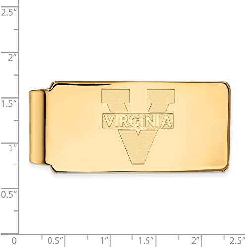 Скоба за пари Virginia (Жълто злато 14 карата)