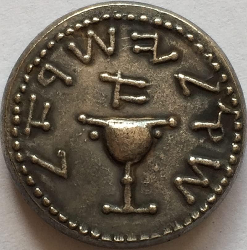 Американски Възпоменателни монети, монети, Медни Посребрени Старинни Сребърни Монети от Чужди Възпоменателни