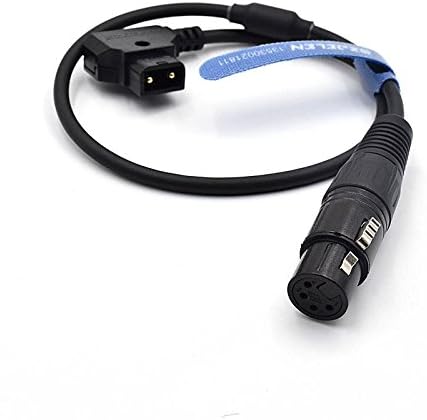 Разъемный 4-пинов кабел SZJELEN D-tap към XLR за камера на Монитора XLR към Dtap (директен кабел)